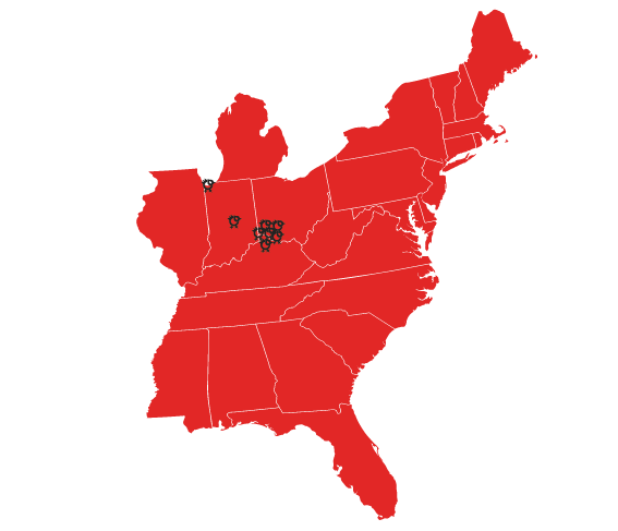 CityBird Map